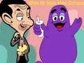 Lojë Kur zoti Bean takon Grimace në internet