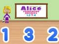 Lojë Bota e Alice: Renditja e Numrave në internet