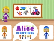 Lojë Bota e Profesioneve të Alice në internet