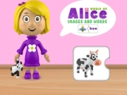 Lojë Bota e Alice Imazhe dhe Fjalë në internet Lojë Bota e Alice Imazhe dhe Fjalë në internet