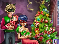 Lojë Krismasi i Familjes Dotted në internet Lojë Krismasi i Familjes Dotted në internet