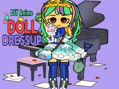 Lojë DIY Veshja e Kukullës Anime në internet