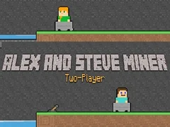 Lojë Alex dhe Steve: Miner për Dy Lojtarë në internet Lojë Alex dhe Steve: Miner për Dy Lojtarë në internet