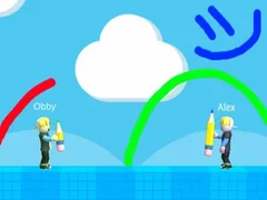 Lojë Vizato Obby në internet