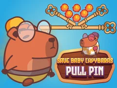 Lojë Shpëto bebet capybara Pull Pin në internet Lojë Shpëto bebet capybara Pull Pin në internet