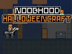 Lojë Noobhood Halloweencraft në internet