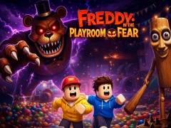 Lojë Freddy në Playroom of Fear në internet