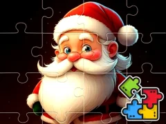 Lojë Puzzle e Krishtlindjeve me Santa në internet