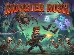 Lojë Monster Man Rush në internet