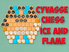Lojë Cyvasse Chess Ice and Flame në internet