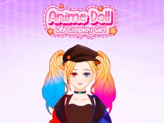 Lojë Kukull anime DIY vajzë cosplay në internet