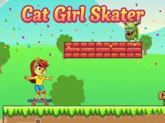 Lojë Cat Girl Skater në internet