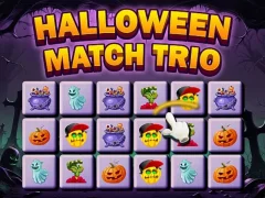 Lojë Halloween Match Trio në internet