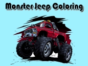 Lojë Ngjyrosje Jeep Monster në internet