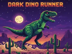 Lojë Dark Dino Runner në internet