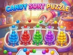 Lojë Candy Sort Puzzle në internet