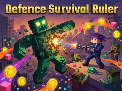 Lojë Defence Survival Ruler në internet