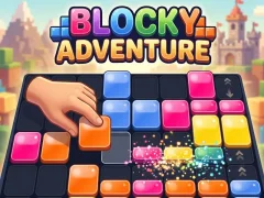 Lojë Blocky adventure në internet