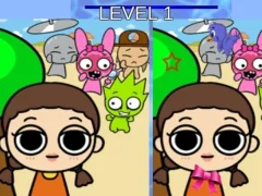 Lojë Diferenca e lojës Sprunki dhe Squid në internet Lojë Diferenca e lojës Sprunki dhe Squid në internet