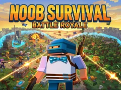Lojë Noob Survival: Battle Royale në internet