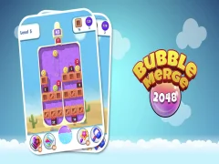 Lojë Bashkimi i flluskave 2048 në internet