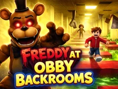 Lojë Freddy në Obby Backrooms në internet