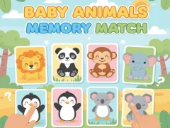 Lojë Baby Animals Memory Match në internet Lojë Baby Animals Memory Match në internet