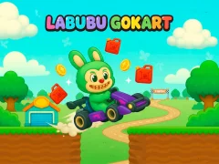 Lojë Labubu Gokart në internet
