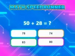 Lojë Math Speedrunner në internet