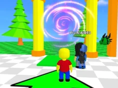 Lojë Roblox: The Floor is LAVA Challenge në internet