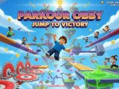 Lojë Parkour Obby Jump to Victory në internet