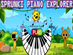 Lojë Sprunki Piano Explorer në internet