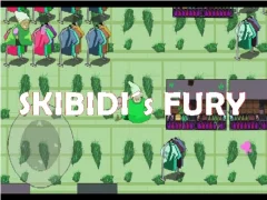 Lojë Wizard Green Skibidis Fury në internet