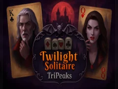 Lojë Tripeaks Solitaire Twilight në internet
