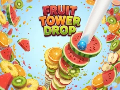 Lojë Fruit Tower Drop në internet