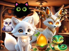 Lojë Familjarë misteriozë magjepsur bestiary në internet