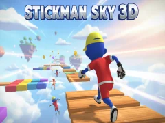 Lojë Stickman sky 3D në internet