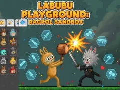Lojë Shesh lojërash Labubu: Ragdoll Sandbox në internet