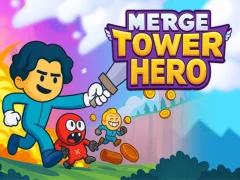 Lojë Merge Tower Hero në internet