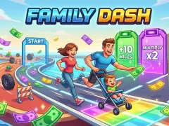Lojë Dash familjar në internet