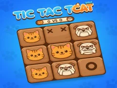 Lojë Macja Tic Tac Toe në internet