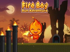 Lojë Fire Boy Run Adventure në internet