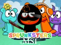 Lojë Sprunksters MSI në internet