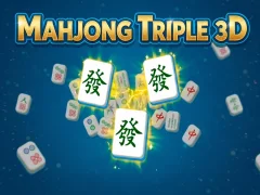 Lojë Mahjong Triple 3D pllakë ndeshje në internet
