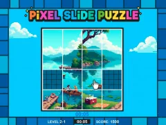 Lojë Pixel Slide Puzzle në internet