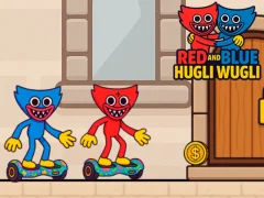 Lojë I kuq dhe blu hugli wugli në internet