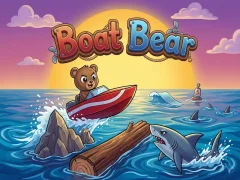 Lojë Boat Bear në internet