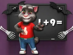 Lojë Sfida e Halloween Tom Math në internet Lojë Sfida e Halloween Tom Math në internet