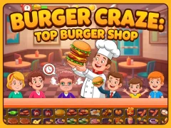 Lojë Burger Craze: Top Burger Shop në internet