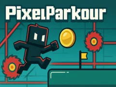 Lojë Pixel Parkour në internet